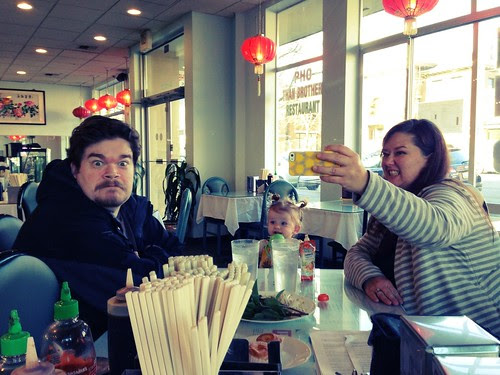 Family Pho (crazy looking Mom included!)
