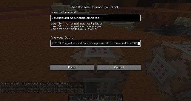 Minecraft Command Block Play Sound Bukalah E