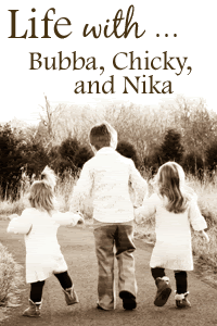 Life with Bubba, Chicky and Nika