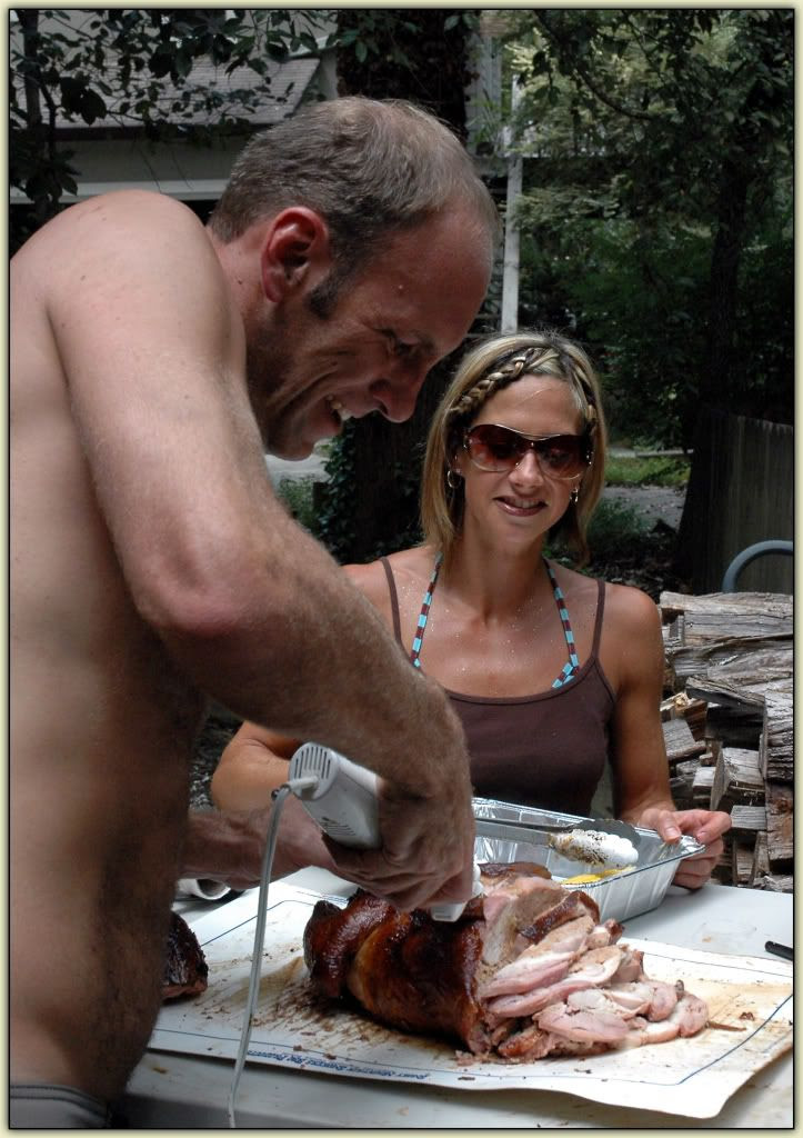Carving the Turducken