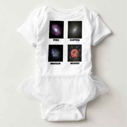 types of Galaxies3 Baby Bodysuit