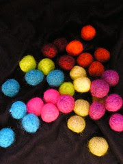 dyed beads
