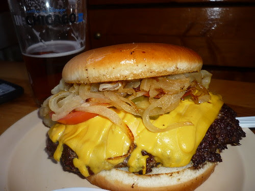 Illinois Bar & Grill: a Chicago institution (Regular cheeseburger 3/4 lb) by Chi Burger Boy aka chibbqking.