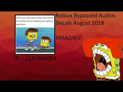 Roblox Bypassed Decals November 2017