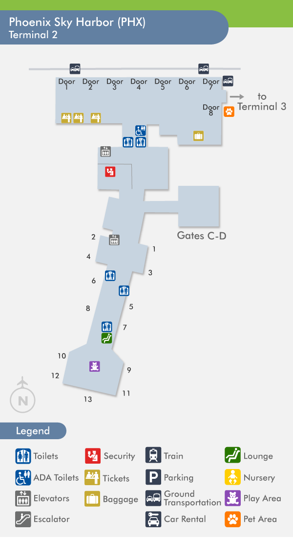Sky Harbor Terminal 4 Map Free Nude Porn Photos