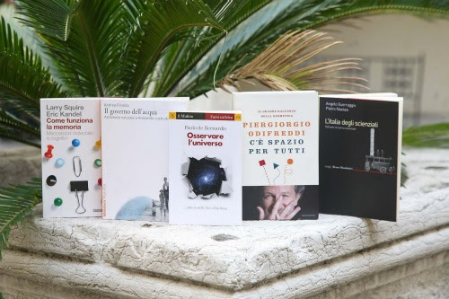i primi cinque libri classificati del premio Galileo