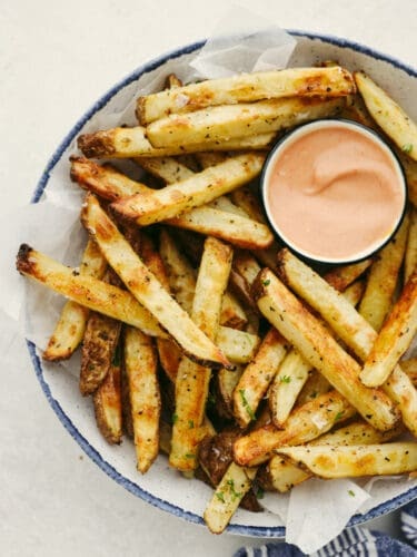 Perfect Crispy Baked Fries