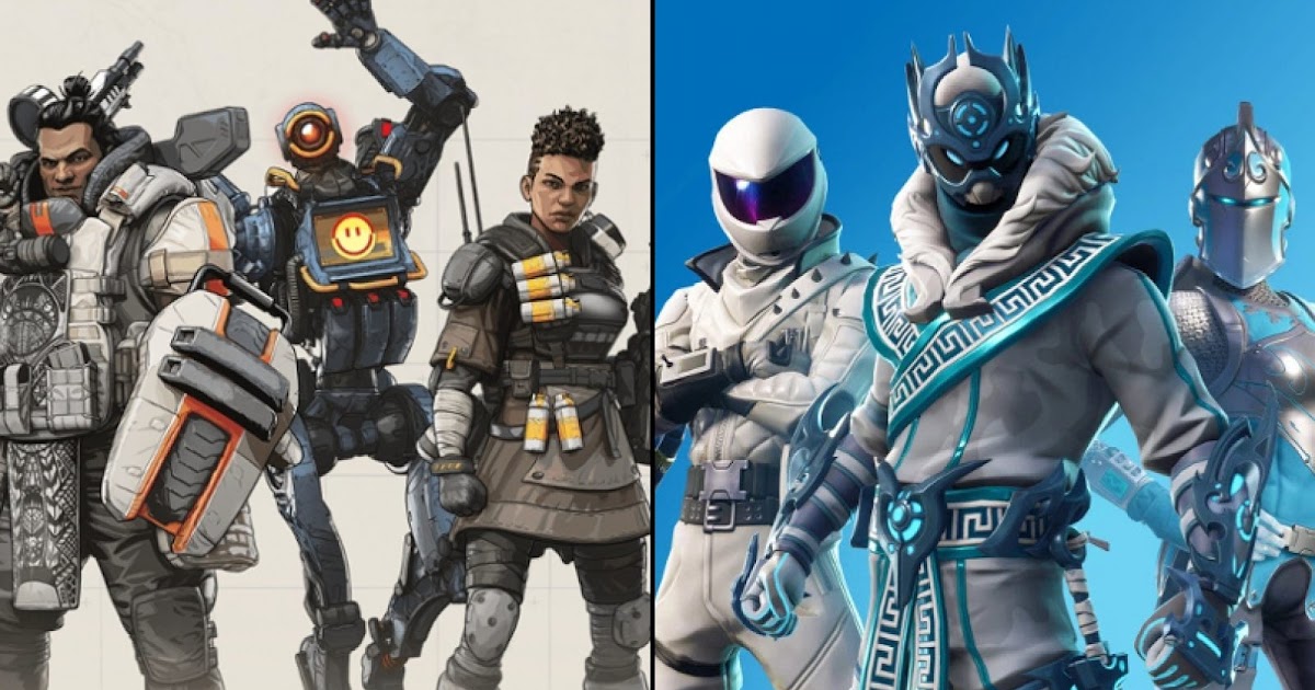 Fortnite And Apex Legends Wallpaper