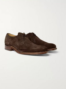 Grenson Roger Suede Derby Shoes