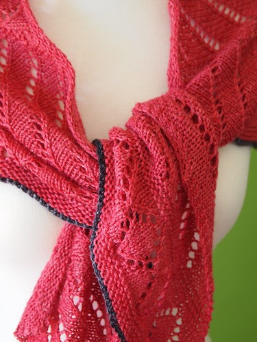 test knit for Stephen West - Gyllis
