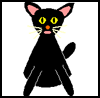 Black<br /> Hat or Decoration : Halloween Black Cat Crafts for Kids