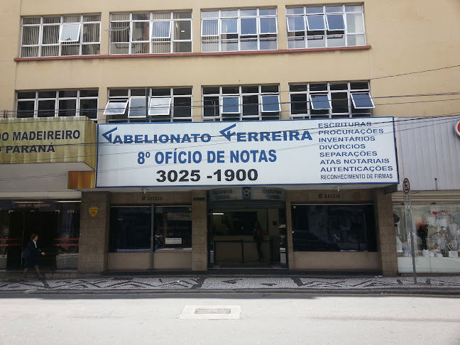 Avaliações sobre 8° Tabelionato de Notas de Curitiba em Curitiba - Tabelião