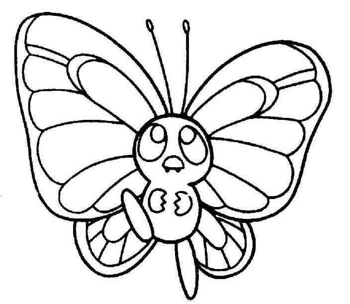 Featured image of post Cute Butterfly Pictures To Color / Picture sudoku puzzle with butterflies.