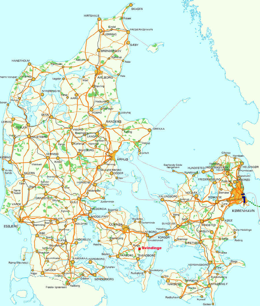 Daenemark Karte ~ World Of Map