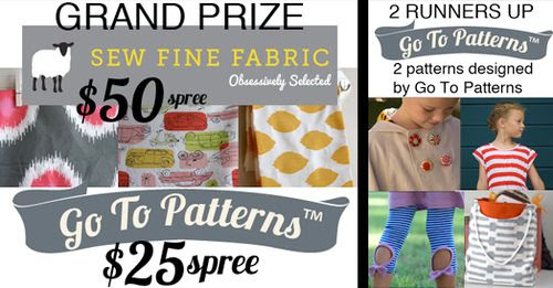 Go To Patterns sewing pattern giveaway