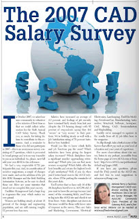 AUGIWorld - 2007 Annual AUGI Salary Survey