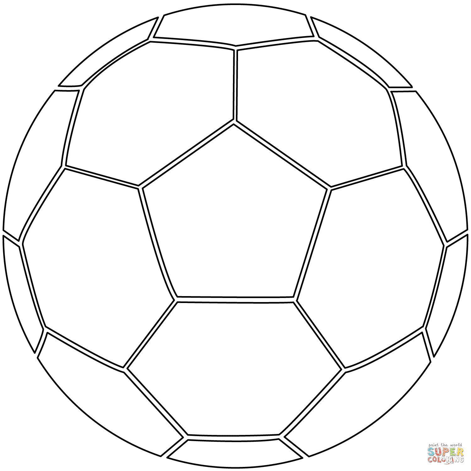 Soccer Ball coloring page Free Printable Coloring Pages Soccer Ball coloring page Free Printable Coloring Pages