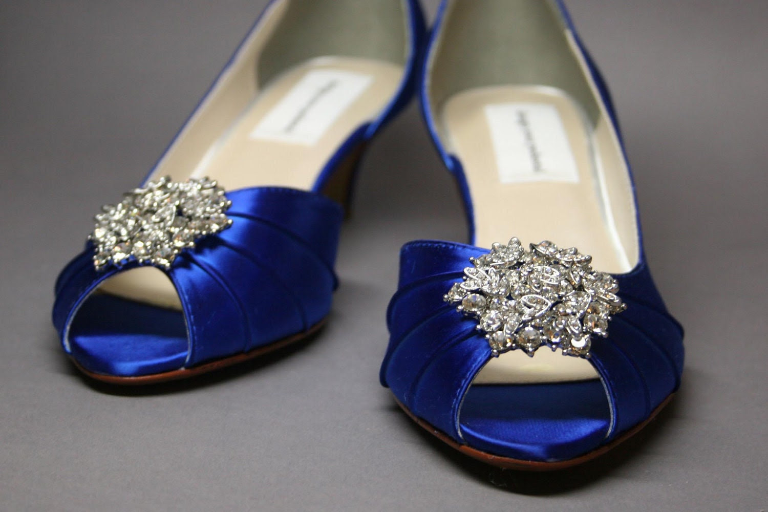 bridal style and wedding ideas: Perfect Royal Blue Wedding Shoes