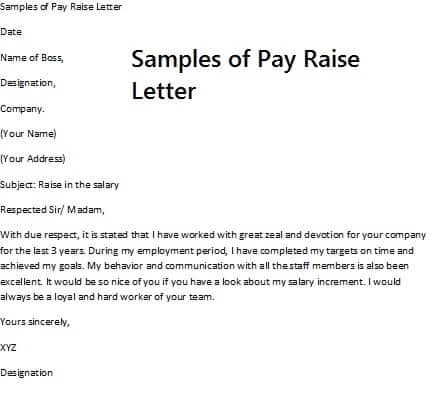 Emigrate Or Immigrate Pay Raise Letter