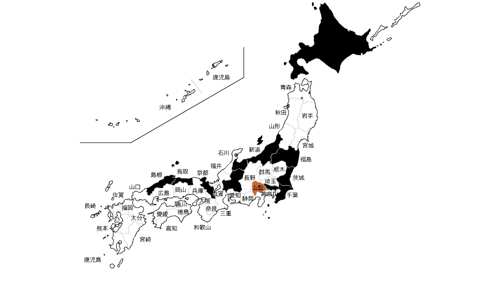 年の最高 日本地図 色塗り 無料の印刷可能な素材