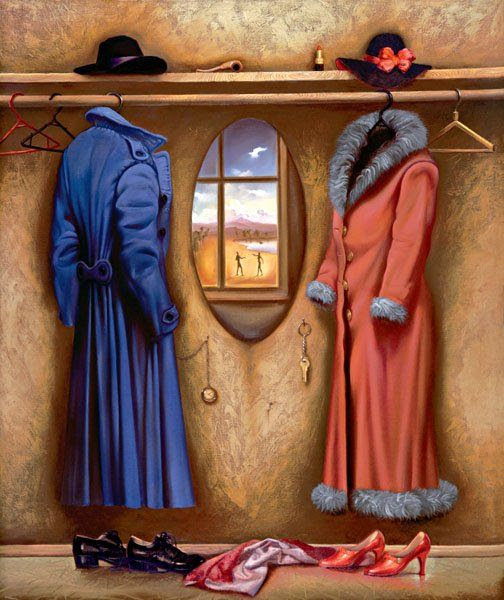 Arte de Vladimir Kush_Crianças do exôdo 45
