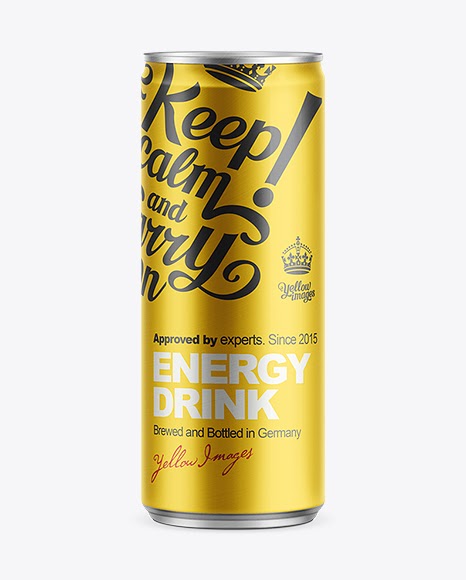 Download 250ml Energy Drink Can Psd Mockup Yellowimages Mockups