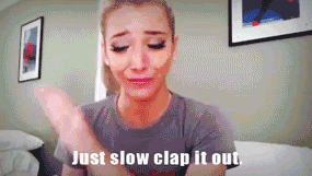 crying slow clap photo: Just slow clap it out slowclap.gif