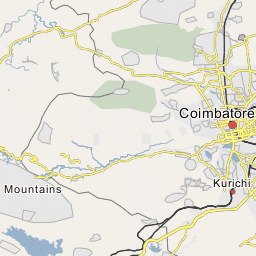 Map Of India Coimbatore - Maps of the World