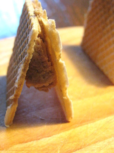 Patè di fegato nel waffel