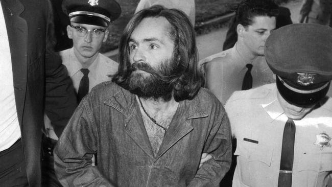 Dec. 03, 1969-Charles Manson is escorted to court for preliminary hearing. (John Malmin / Los Angel