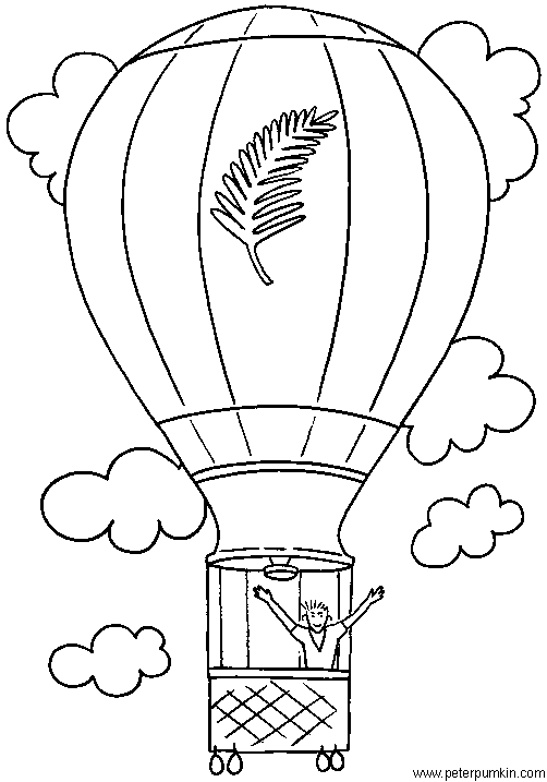 Hot Air Balloon Basket Drawing - Wedding Galery