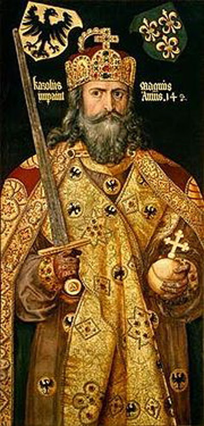 Karel yang Agung atau Karel Agung— Bapak pendiri Perancis dan Jerman, bahkan kadang disebut  Bapak pendiri Eropa