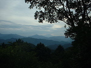 View from Mount Takao