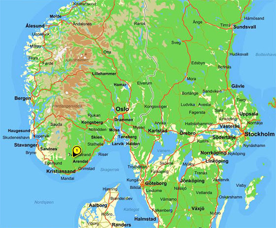 Hamar Norge Karta | Karta