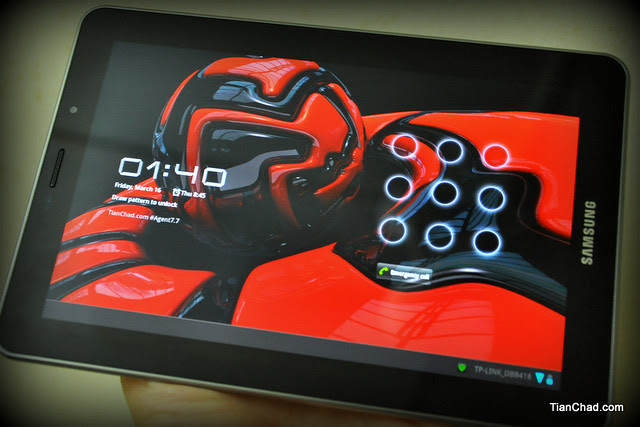 Samsung Galaxy Tab 7.7 Agent 7.7 Contest