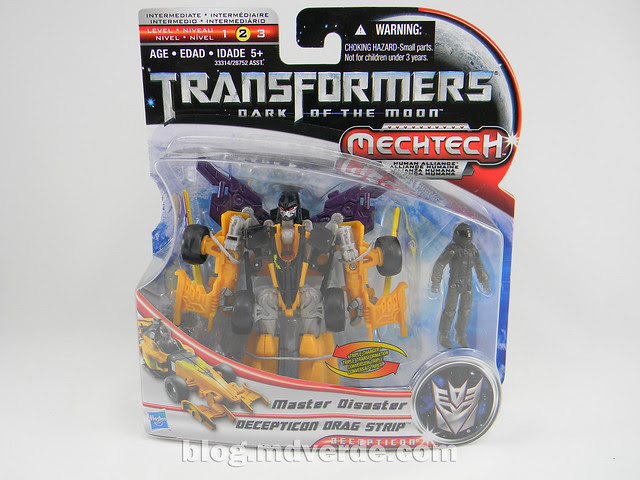 Transformers Drag Strip - Human Alliance Scout - Dark of the Moon - caja