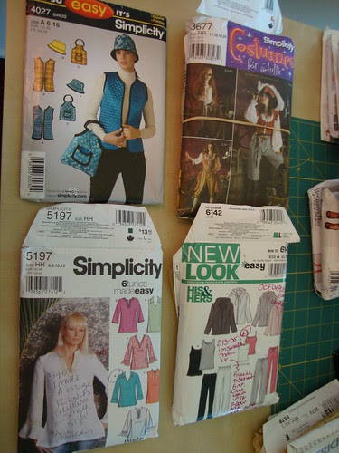 Cut patterns batch D