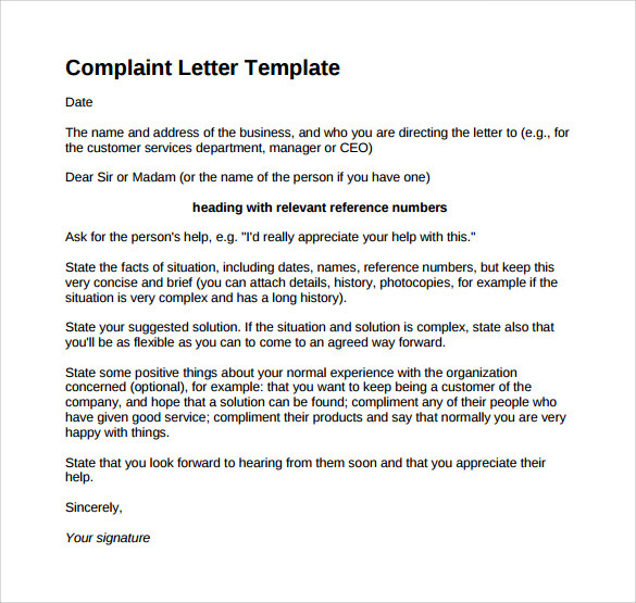 Sample Letter Of Complaint To Gp Surgery - Contoh 36