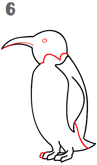 Featured image of post Easy Way To Draw A Penguin / You can make your own penguin drawing in just.