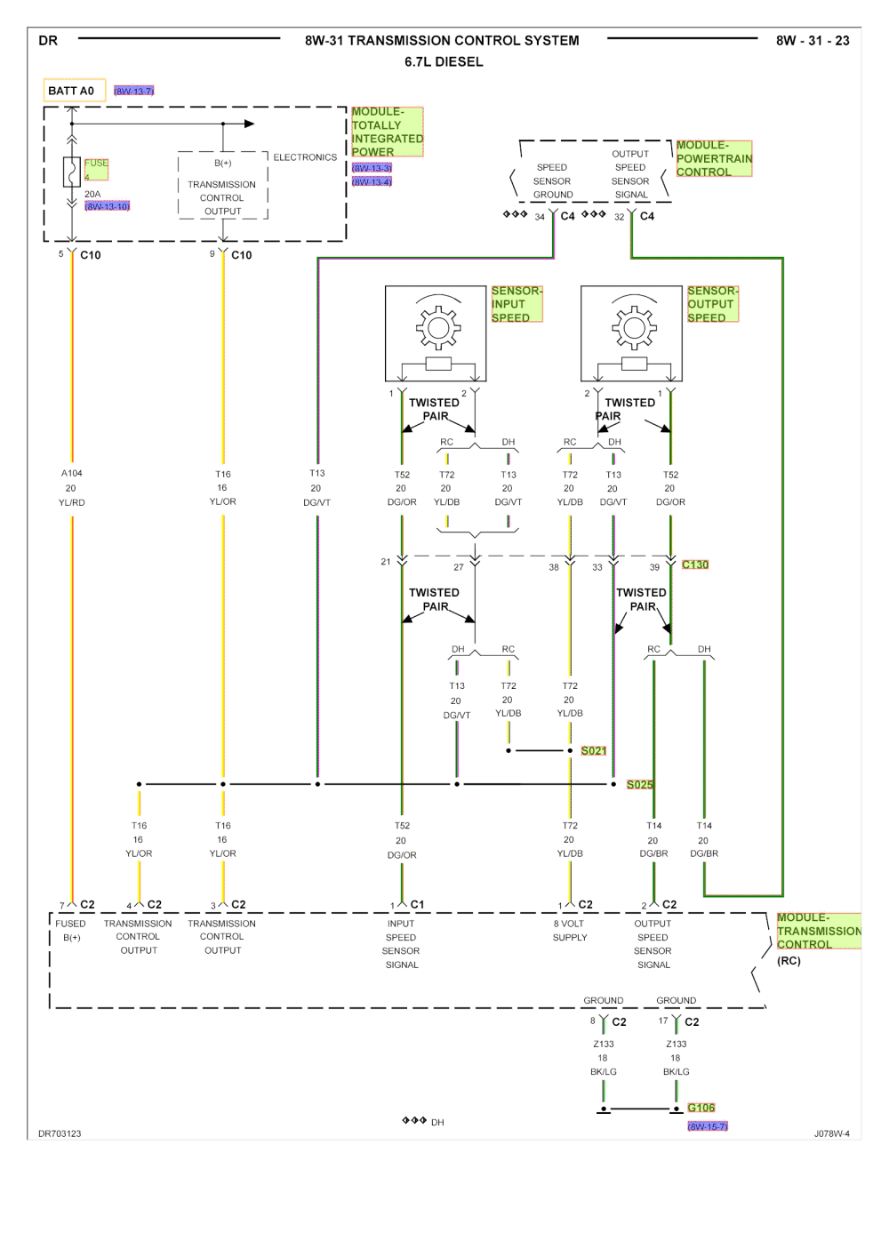 Wiring Diagram For 2007 Dodge Ram 3500 - Complete Wiring Schemas