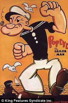 gambar kartun popeye article 1220536 004E779100000258 945 235x356 Tangan kanan Popeye