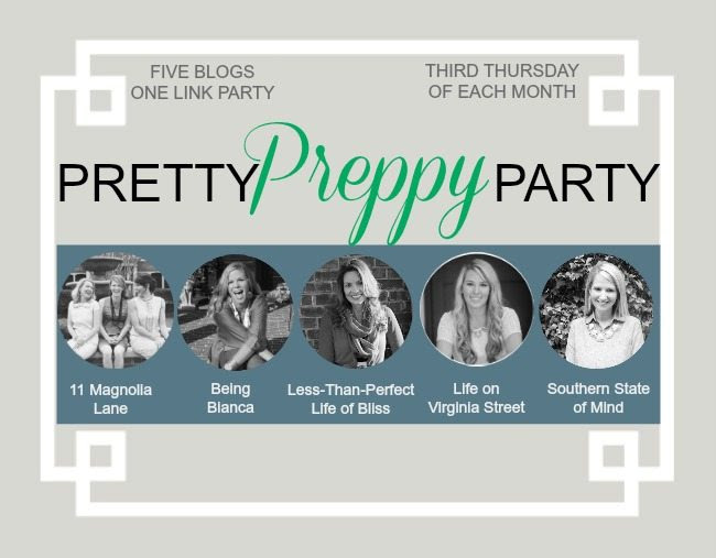 Pretty Preppy Party Blog Linky Party | 11 Magnolia Lane
