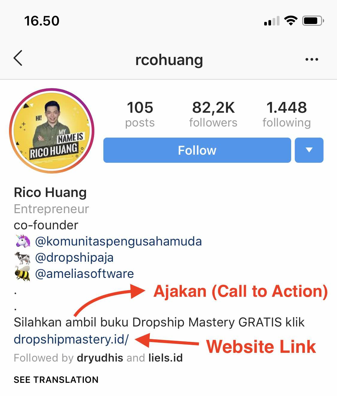 Contoh Bio Instagram Yang Menarik Followers Instagram