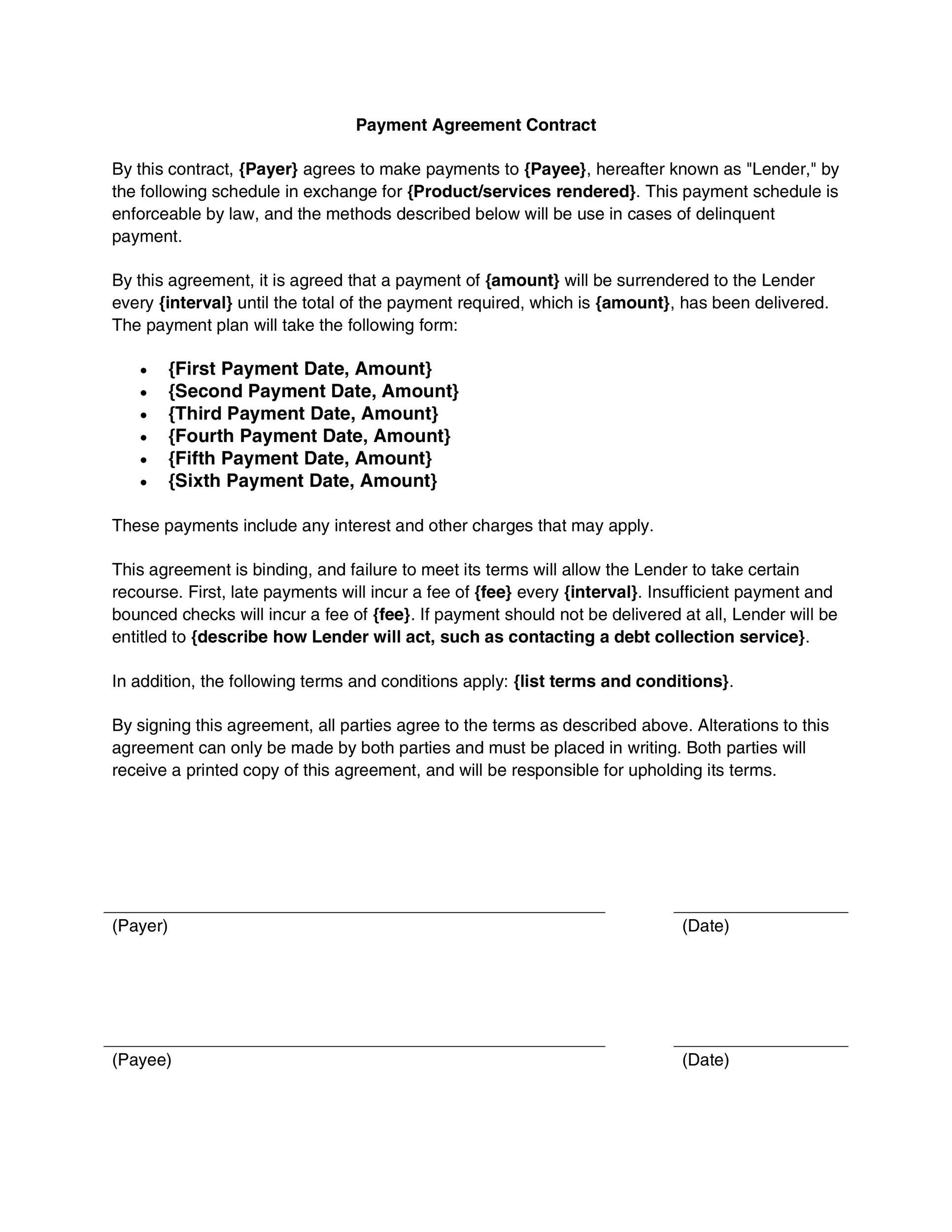 payment-agreement-for-services-rendered-template-pdf-template