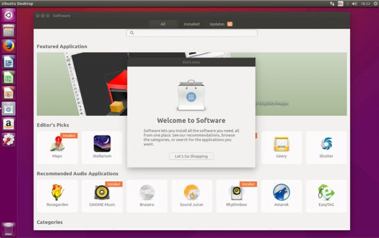 software center new to ubuntu 16.04 LTS
