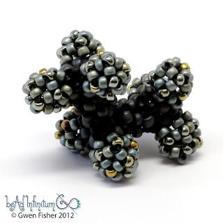 gwenbeads: Beaded Molecule: Propane CSRAW gwenbeads: Beaded Molecule: Propane CSRAW