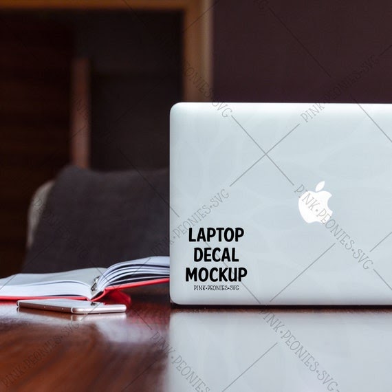 Download Laptop Stickers Mockup Free Free Mockups