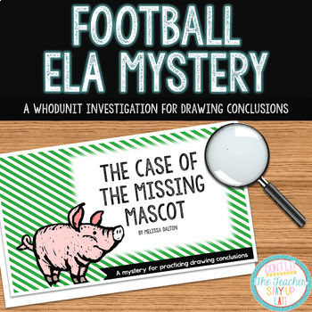 The Case of the Missing Mascot - a FREE activity for drawi