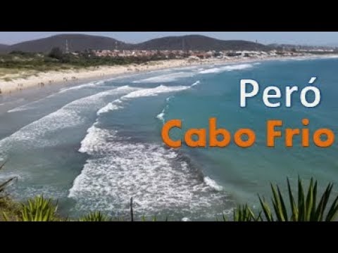 Praia do Peró - Cabo Frio RJ (Bandeira Azul e a maré subindo)