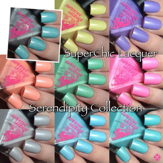 SuperChic Lacquer Serendipity Collection Swatches, Review & Giveaway